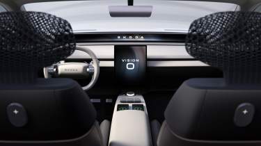 Skoda Vision O - cabin