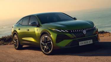 Peugeot E-408 facelift - front static