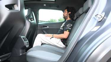 Jordan Katsianis sat in the Cupra Formentor VZ5