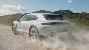 Porsche Taycan Cross Turismo - rear off road