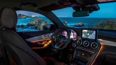Mercedes-AMG GLC 43 Coupe interior lights