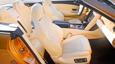 Bentley GT Speed Convertible seats