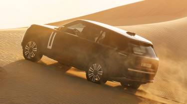 Range Rover Electric testing 2