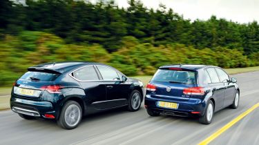 Citroen DS4 HDi vs VW Golf TDI