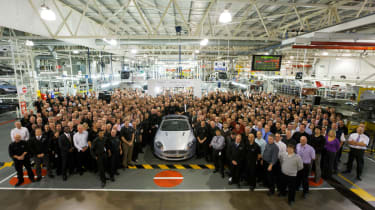 50,000th Aston Martin rolls off the production line