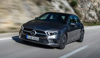 Mercedes A-Class - front tracking