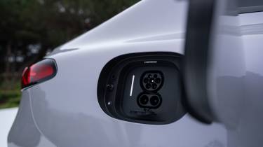 Mercedes C-Class Electric - charging port