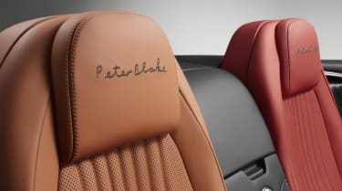 Bentley Peter Blake Art Car - seats