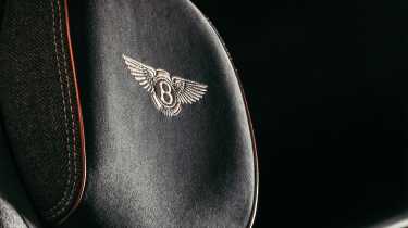 Bentley Batur &#039;The Black Rose&#039; - Bentley badge on headrests