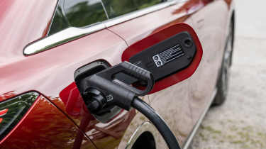 Mazda 6e - charging port
