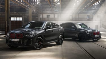 BMW X5 and X6 Black Vermillion Editions