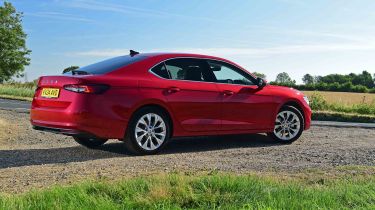 Skoda Superb hatch - rear static