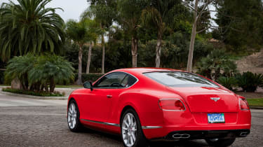 Bentley Continental GT V8 S coupe 2014 rear static