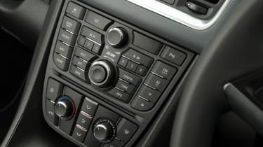 Vauxhall Meriva centre console