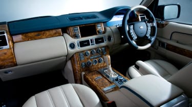 Overfinch Range Rover front interior