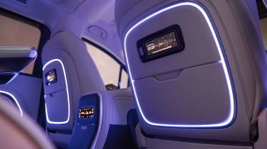 Mercedes VLE - rear seats