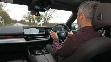 BMW 530e Long-term test - Richard driving