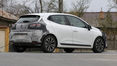 2023 Renault Clio facelift (camouflaged) - rear cornering