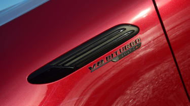Mercedes-AMG SL 55 - V8 Biturbo badge