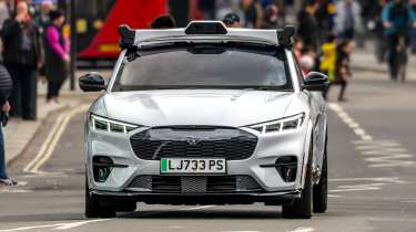 Uber & Wayve Autonomous Car