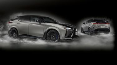Lexus RZ 600e - front and rear static 