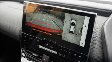 Toyota bZ4X FWD - infotainment screen