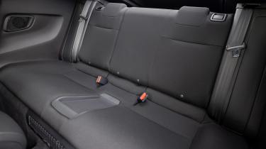 Honda Prelude - rear seats