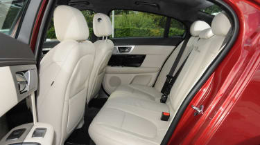 Jaguar XF rear seats