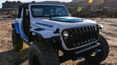 Jeep Magneto 2.0 concept - front detail