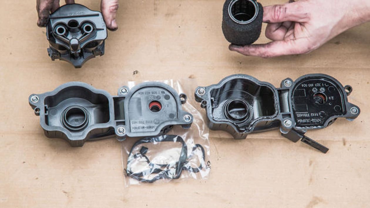 How to replace the crankshaft breather valve pictures Auto Express