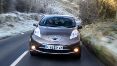 Nissan Leaf 60kWh - front driving