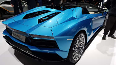 Lamborghini Aventador Roadster - Frankfurt Motor Show rear