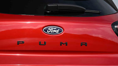 Ford Puma ST - &#039;Puma&#039; tailgate badge detail