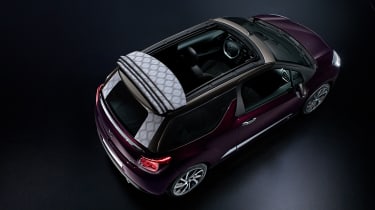 DS 3 Cabrio - rear roof down