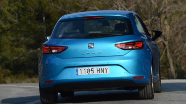 Seat Leon SC 1.4 TSI rear cornering