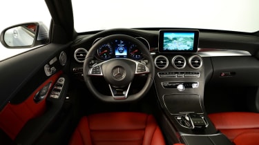 Mercedes C-Class 2014 studio interior