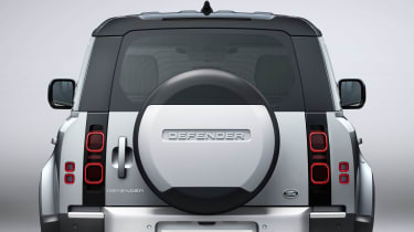2019 Land Rover Defender spare wheel