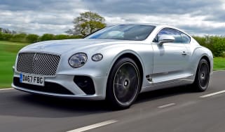 Bentley Continental GT - front tracking