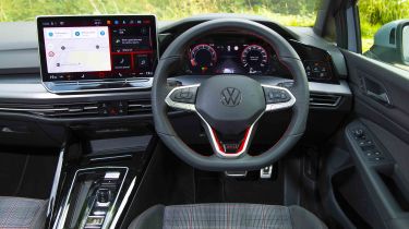 Volkswagen Golf GTI - dashboard face on