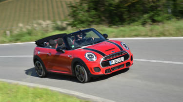MINI JCW Convertible - front/side