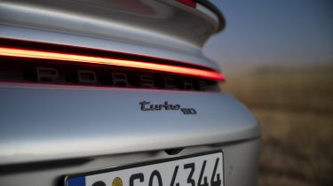 Limited edition Porsche 911 Turbo 50 Years - rear badges