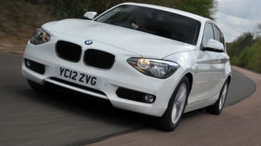 BMW 116d ED front tracking
