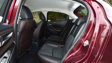 Mazda 2 - rear seats