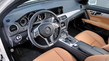 Mercedes C350 CDI Estate interior