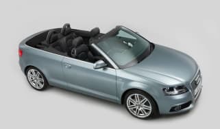 Used Audi A3 roof down