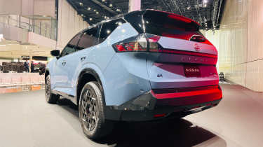 New Nissan X-Trail - rear angled show