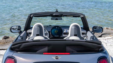 MINI Cooper Convertible - roof down