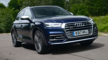 New Audi SQ5 2017 review UK - front