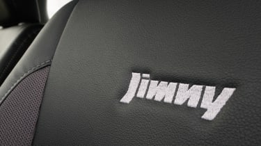 Suzuki Jimny SZ4 seat detail