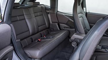 BMW i3 hatchback 2013 rear seats